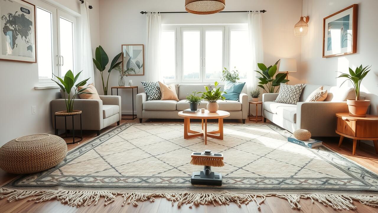 How do you keep a Persian rug clean?