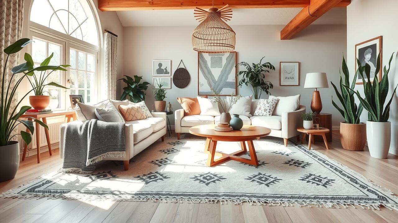How to style a Moroccan rug?