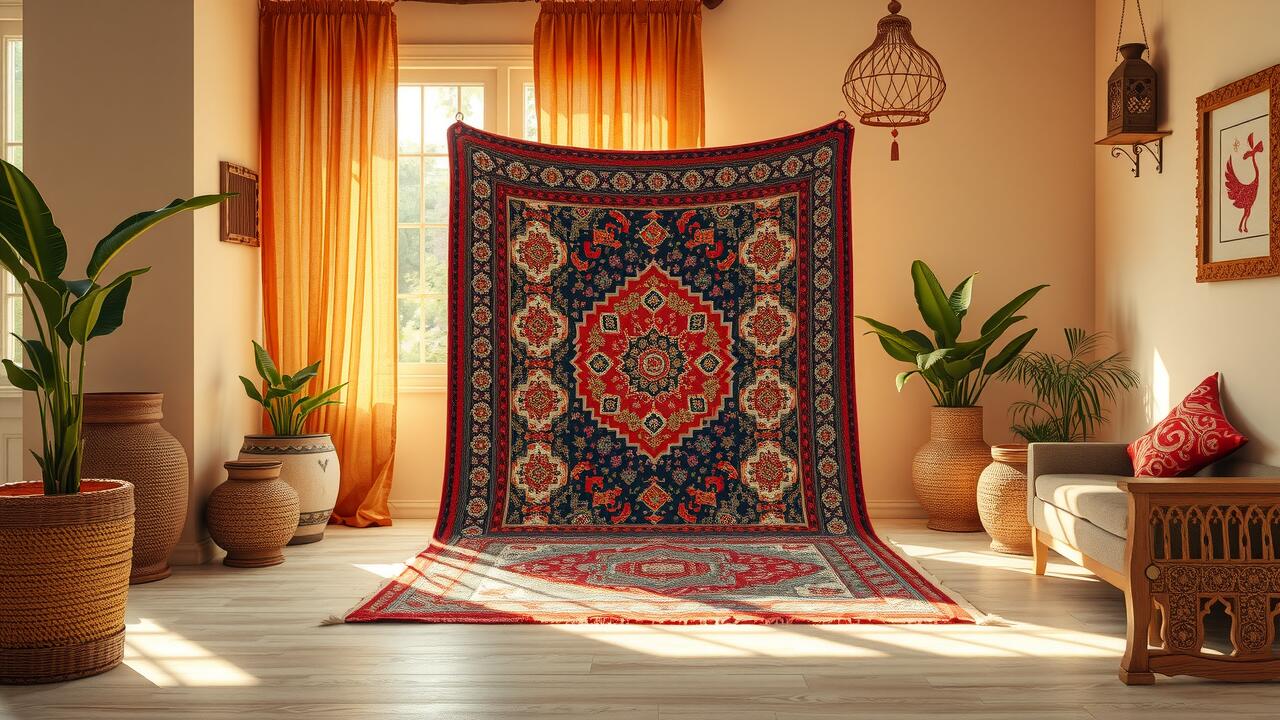 What is the history of hand knotted rugs?