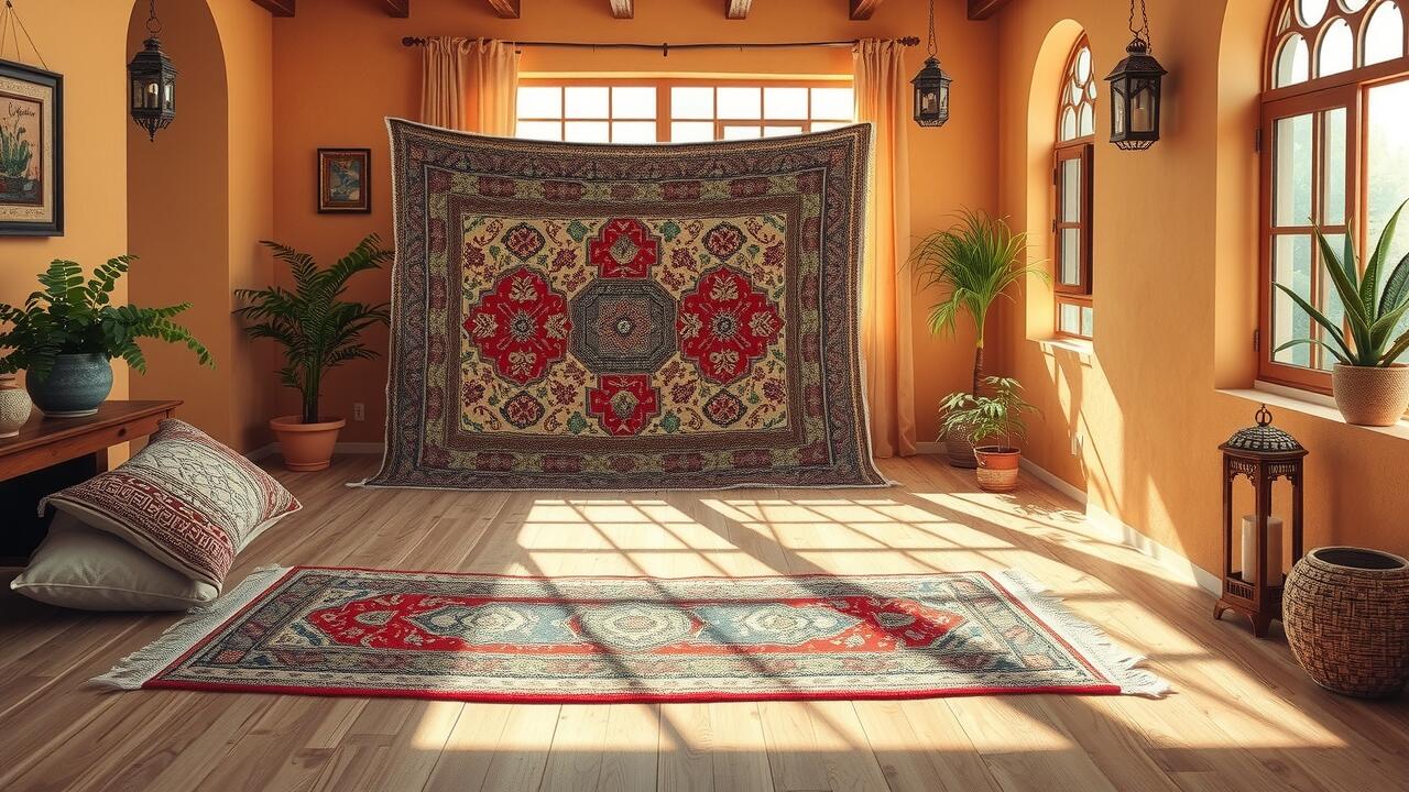 What is the history of the Moroccan rug?