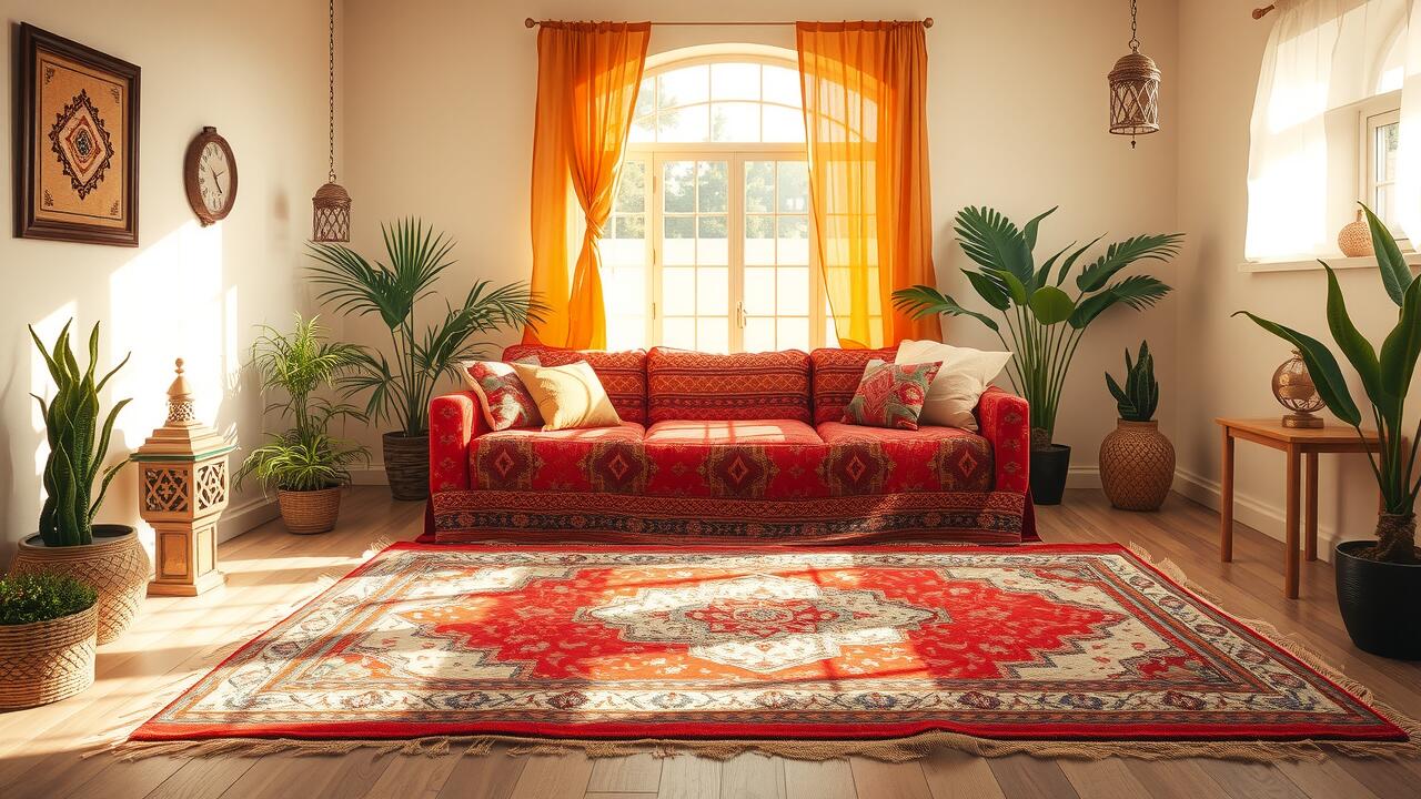 Why do Moroccan rugs have fringe on one end?